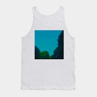 Green Trees and Turquoise Skies Tank Top